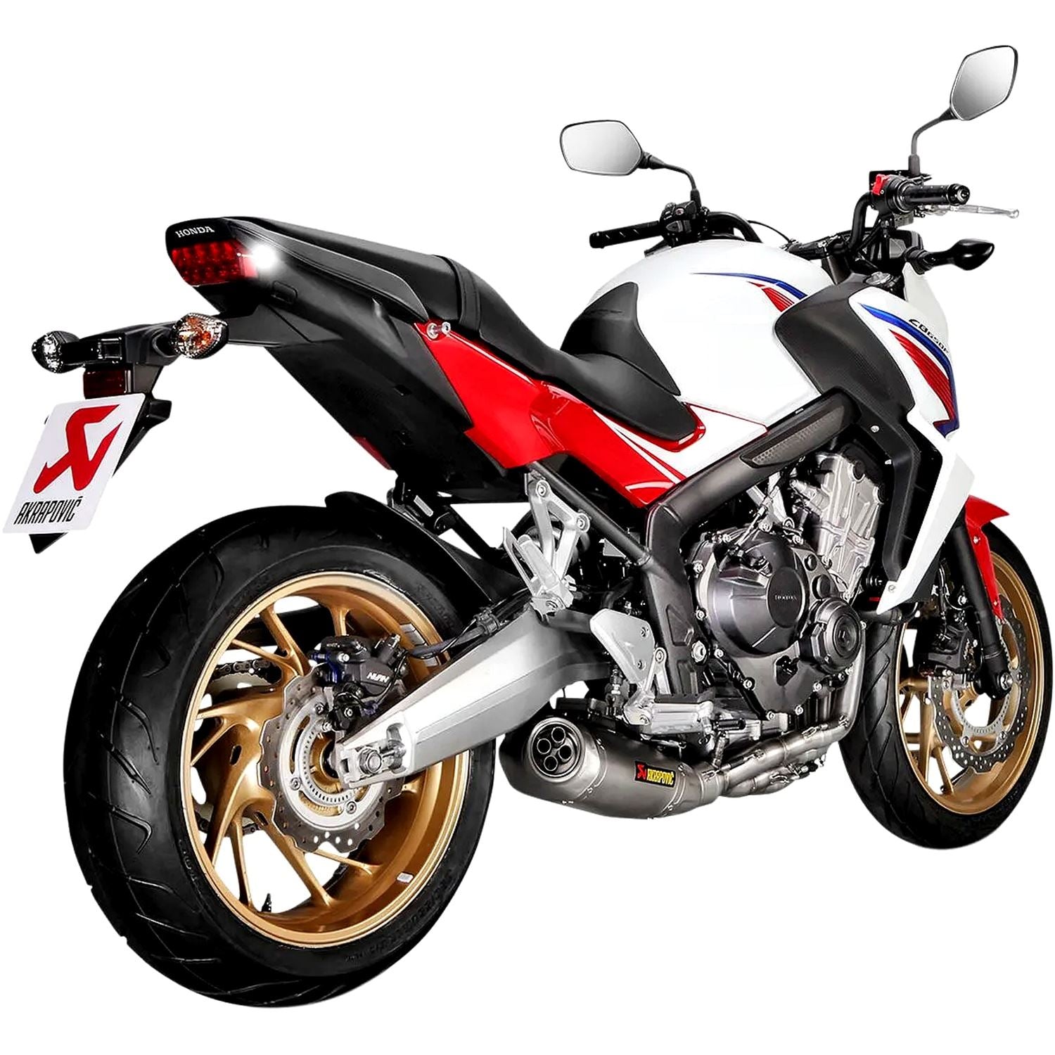 Akrapovic Titanium Racing Line Full Exhaust System For Honda CBR 650 F ABS 2014-2016